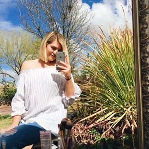 Off the shoulder top